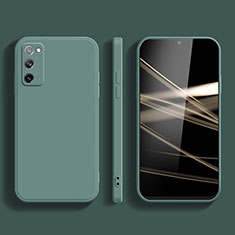 Funda Silicona Ultrafina Goma 360 Grados Carcasa S03 para Samsung Galaxy S20 FE 4G Verde Noche