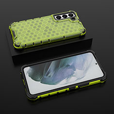 Funda Silicona Ultrafina Goma 360 Grados Carcasa S03 para Samsung Galaxy S21 5G Verde