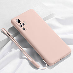 Funda Silicona Ultrafina Goma 360 Grados Carcasa S03 para Vivo X51 5G Rosa