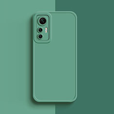 Funda Silicona Ultrafina Goma 360 Grados Carcasa S03 para Xiaomi Mi 12 Pro 5G Verde