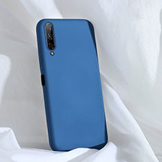 Funda Silicona Ultrafina Goma 360 Grados Carcasa S04 para Huawei Honor 9X Pro Azul