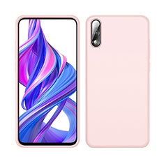 Funda Silicona Ultrafina Goma 360 Grados Carcasa S04 para Huawei Honor 9X Rosa