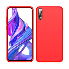 Funda Silicona Ultrafina Goma 360 Grados Carcasa S04 para Huawei P Smart Z (2019) Rojo