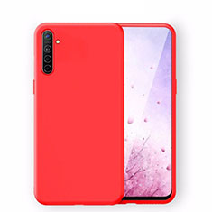 Funda Silicona Ultrafina Goma 360 Grados Carcasa S04 para Oppo K5 Rojo