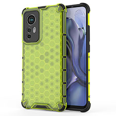 Funda Silicona Ultrafina Goma 360 Grados Carcasa S04 para Xiaomi Mi 12X 5G Verde