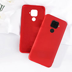 Funda Silicona Ultrafina Goma 360 Grados Carcasa S05 para Huawei Mate 30 Lite Rojo