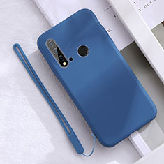 Funda Silicona Ultrafina Goma 360 Grados Carcasa S05 para Huawei Nova 5i Azul