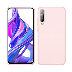 Funda Silicona Ultrafina Goma 360 Grados Carcasa S05 para Huawei Y9s Rosa