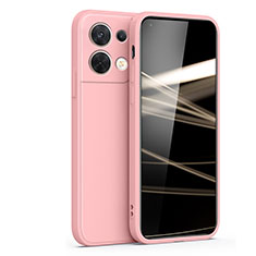 Funda Silicona Ultrafina Goma 360 Grados Carcasa S05 para Oppo Reno8 5G Rosa