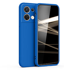 Funda Silicona Ultrafina Goma 360 Grados Carcasa S05 para Oppo Reno9 5G Azul