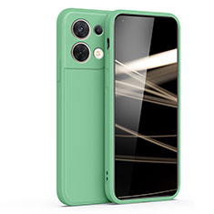 Funda Silicona Ultrafina Goma 360 Grados Carcasa S05 para Oppo Reno9 Pro+ Plus 5G Menta Verde