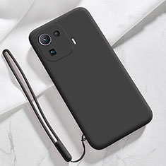 Funda Silicona Ultrafina Goma 360 Grados Carcasa S05 para Xiaomi Mi 11 Pro 5G Negro