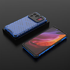 Funda Silicona Ultrafina Goma 360 Grados Carcasa S05 para Xiaomi Mi 11 Ultra 5G Azul