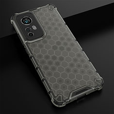 Funda Silicona Ultrafina Goma 360 Grados Carcasa S05 para Xiaomi Mi 12 Lite 5G Gris