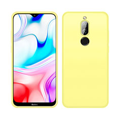 Funda Silicona Ultrafina Goma 360 Grados Carcasa S05 para Xiaomi Redmi 8 Amarillo