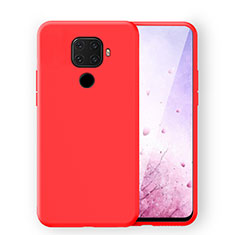 Funda Silicona Ultrafina Goma 360 Grados Carcasa S06 para Huawei Mate 30 Lite Rojo