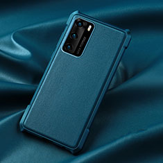 Funda Silicona Ultrafina Goma 360 Grados Carcasa S06 para Huawei P40 Azul