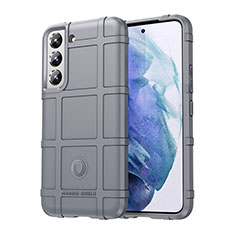 Funda Silicona Ultrafina Goma 360 Grados Carcasa S06 para Samsung Galaxy S22 Plus 5G Gris