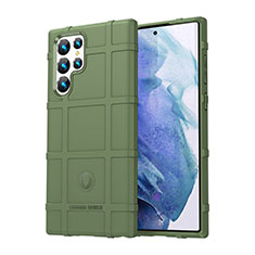 Funda Silicona Ultrafina Goma 360 Grados Carcasa S06 para Samsung Galaxy S23 Ultra 5G Verde