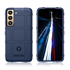 Funda Silicona Ultrafina Goma 360 Grados Carcasa S07 para Samsung Galaxy S21 Plus 5G Azul