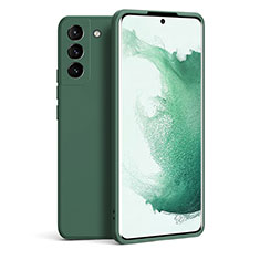 Funda Silicona Ultrafina Goma 360 Grados Carcasa S08 para Samsung Galaxy S21 Plus 5G Verde