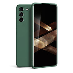 Funda Silicona Ultrafina Goma 360 Grados Carcasa S08 para Samsung Galaxy S24 5G Verde