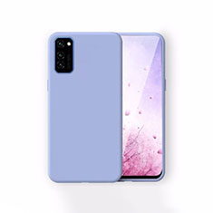 Funda Silicona Ultrafina Goma 360 Grados Carcasa T01 para Huawei Honor V30 5G Azul Cielo