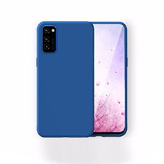 Funda Silicona Ultrafina Goma 360 Grados Carcasa T01 para Huawei Honor V30 Pro 5G Azul