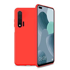 Funda Silicona Ultrafina Goma 360 Grados Carcasa T01 para Huawei Nova 6 5G Rojo