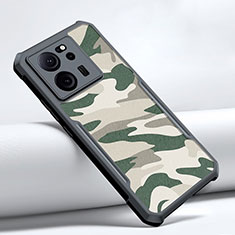 Funda Silicona Ultrafina Goma 360 Grados Carcasa XD1 para Xiaomi Mi 13T Pro 5G Verde