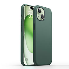 Funda Silicona Ultrafina Goma 360 Grados Carcasa YK1 para Apple iPhone 14 Plus Verde