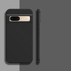 Funda Silicona Ultrafina Goma 360 Grados Carcasa YK1 para Google Pixel 7a 5G Negro