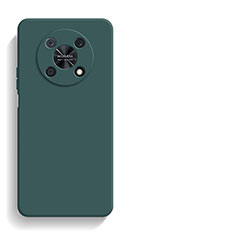 Funda Silicona Ultrafina Goma 360 Grados Carcasa YK1 para Huawei Enjoy 50 Pro Verde Noche