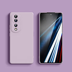 Funda Silicona Ultrafina Goma 360 Grados Carcasa YK1 para Huawei Honor 70 Pro 5G Morado