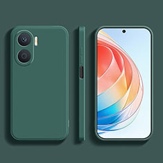 Funda Silicona Ultrafina Goma 360 Grados Carcasa YK1 para Huawei Honor X40i 5G Verde