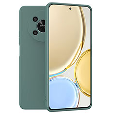 Funda Silicona Ultrafina Goma 360 Grados Carcasa YK1 para Huawei Honor X9 5G Verde