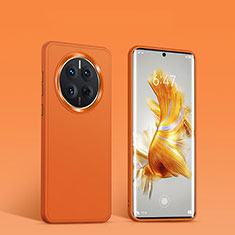 Funda Silicona Ultrafina Goma 360 Grados Carcasa YK1 para Huawei Mate 50E Naranja