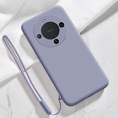 Funda Silicona Ultrafina Goma 360 Grados Carcasa YK1 para Huawei Mate 60 Gris Lavanda