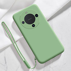 Funda Silicona Ultrafina Goma 360 Grados Carcasa YK1 para Huawei Mate 60 Verde