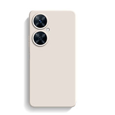 Funda Silicona Ultrafina Goma 360 Grados Carcasa YK1 para Huawei Nova 11i Blanco