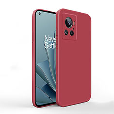 Funda Silicona Ultrafina Goma 360 Grados Carcasa YK1 para OnePlus 10R 5G Rojo