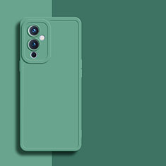 Funda Silicona Ultrafina Goma 360 Grados Carcasa YK1 para OnePlus 9 5G Menta Verde