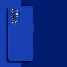 Funda Silicona Ultrafina Goma 360 Grados Carcasa YK1 para OnePlus 9 Pro 5G Azul