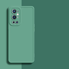 Funda Silicona Ultrafina Goma 360 Grados Carcasa YK1 para OnePlus 9 Pro 5G Verde