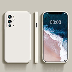 Funda Silicona Ultrafina Goma 360 Grados Carcasa YK1 para OnePlus 9RT 5G Blanco