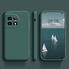 Funda Silicona Ultrafina Goma 360 Grados Carcasa YK1 para OnePlus Ace 2 5G Verde