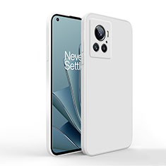 Funda Silicona Ultrafina Goma 360 Grados Carcasa YK1 para OnePlus Ace 5G Blanco