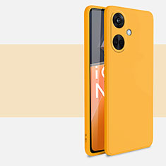 Funda Silicona Ultrafina Goma 360 Grados Carcasa YK1 para Oppo K11 5G Amarillo