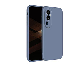 Funda Silicona Ultrafina Goma 360 Grados Carcasa YK1 para Oppo Reno10 Pro+ Plus 5G Gris Lavanda