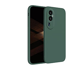 Funda Silicona Ultrafina Goma 360 Grados Carcasa YK1 para Oppo Reno10 Pro+ Plus 5G Verde